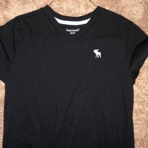 All black Abercrombie T-shirt